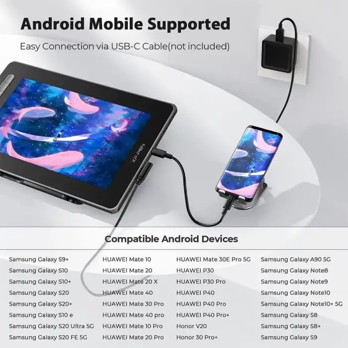 XP-Pen Artist 12 2.Gen, Grafik Çizim Tableti - 12 Inc - Mavi