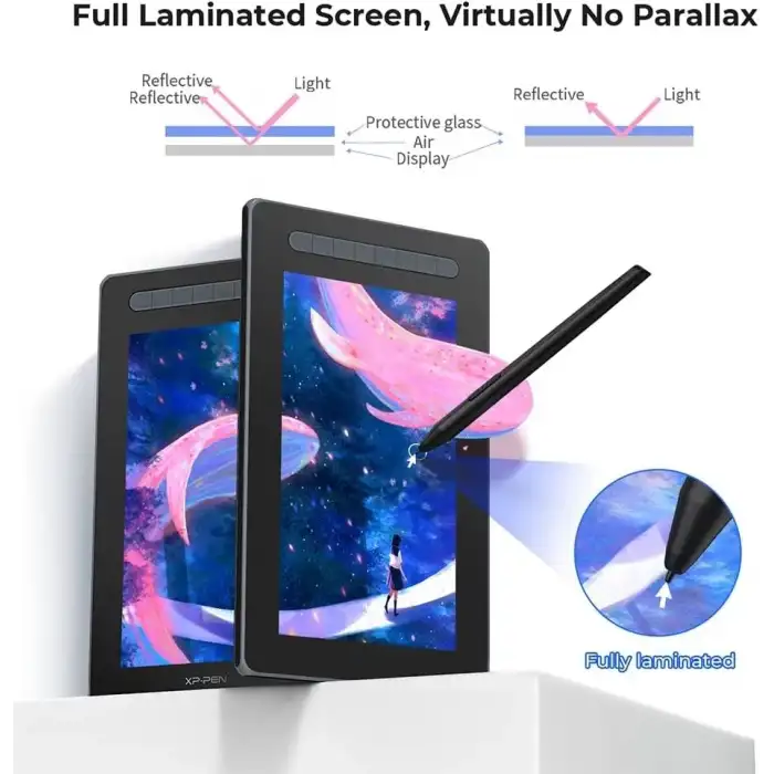 XP-Pen Artist 12 2.Gen, Grafik Çizim Tableti - 12 Inc - Siyah
