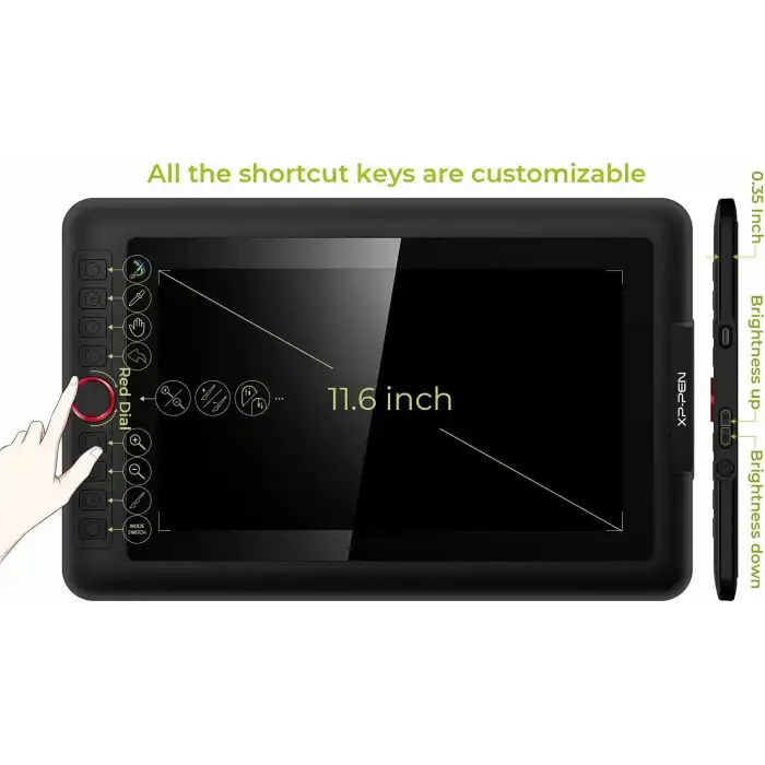 XP-Pen Artist12 Pro 11.6 Inc Ekranlı Grafik Çizim Tableti