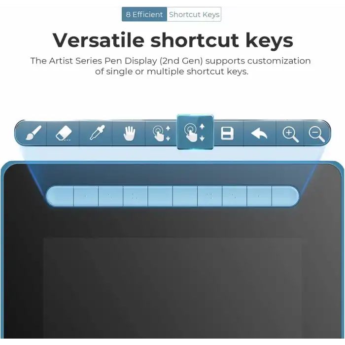 XP-Pen Artist16 Bilgisayar Grafik Tableti 15.4 Inc - Mavi