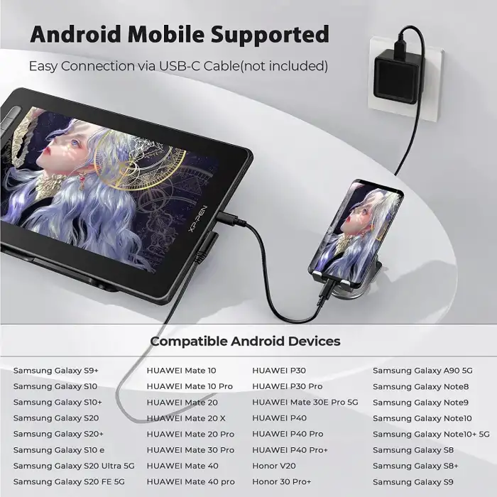 XP-Pen Artist16 Bilgisayar Grafik Tableti 15.4 Inc - Siyah