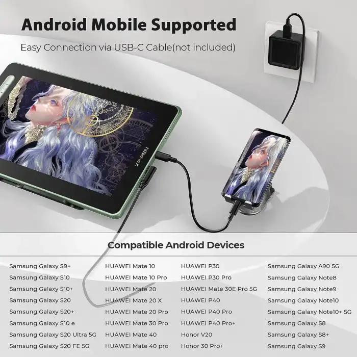 XP-Pen Artist16 Bilgisayar Grafik Tableti 15.4 Inc - Yeşil