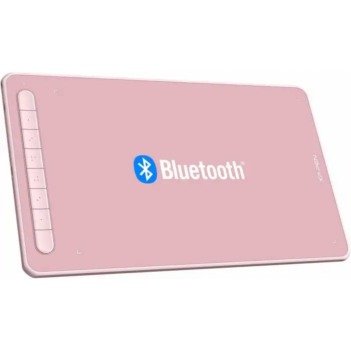 XP-Pen Deco LW Bluetooth Kablosuz Grafik Çizim Tableti 10x6  - Pembe