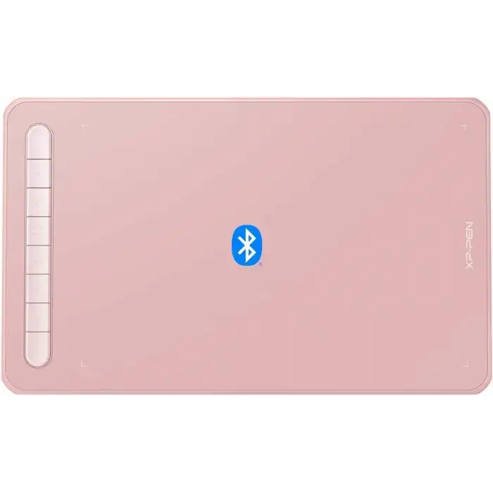 XP-Pen Deco MW Bluetooth Kablosuz Grafik Çizim Tableti 8x5 - Pembe