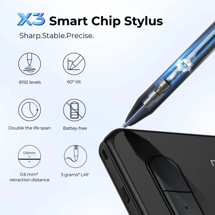 XP-Pen Deco MW Bluetooth Kablosuz Grafik Çizim Tableti 8x5 - Siyah