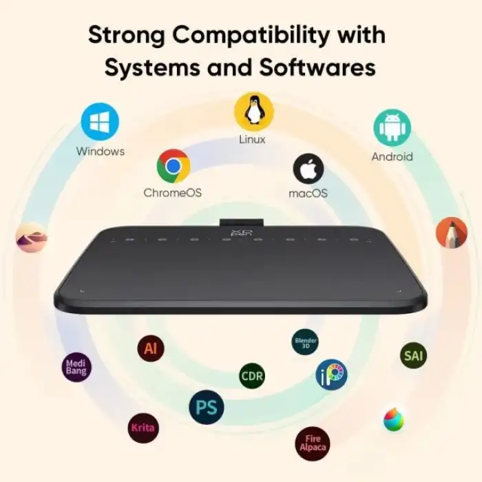XPPen StarG640 Dijital Grafik Tablet
