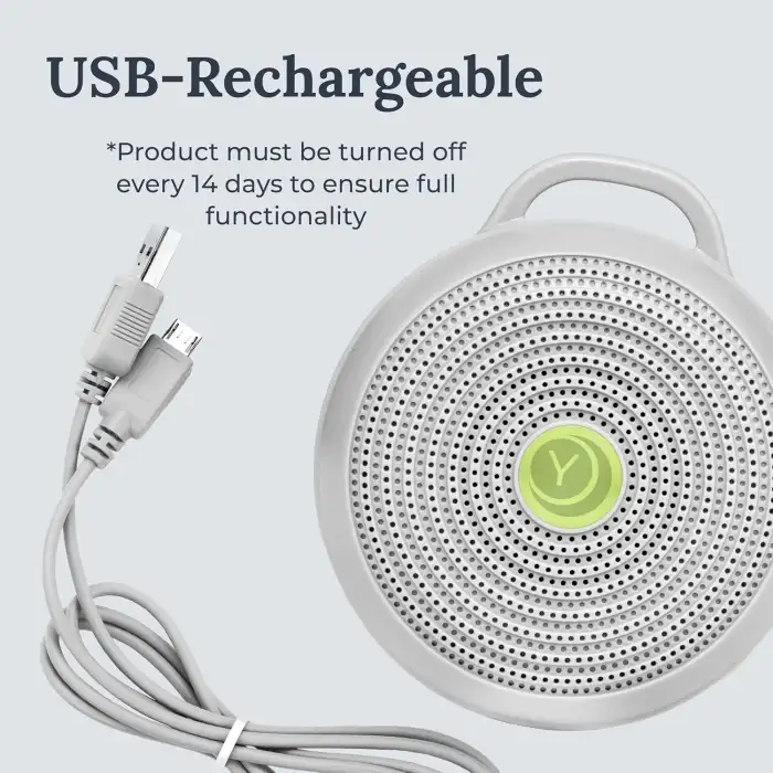 Yogasleep Hushh Taşınabilir Beyaz Gürültü Ses Makinesi Bebek İçin