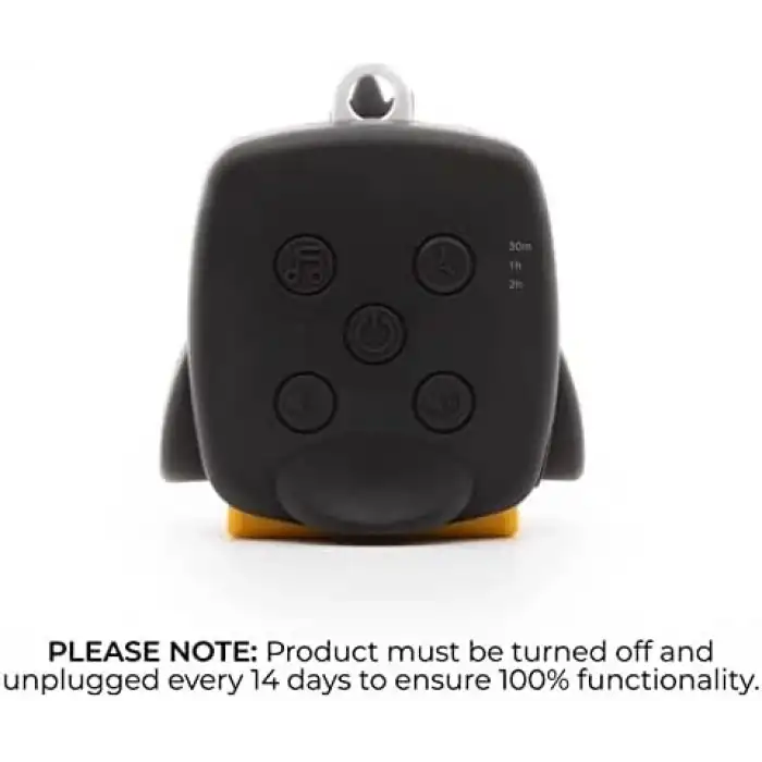 Yogasleep Penguen, Beyaz Gürültü Makinesi, Daha İyi Uyku İçin 6 Rahatlatıcı Ses