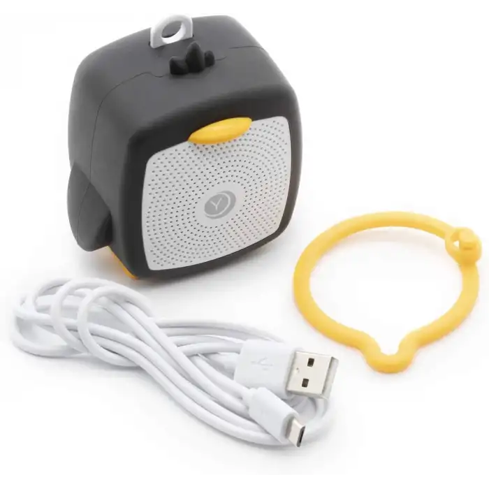 Yogasleep Penguen, Beyaz Gürültü Makinesi, Daha İyi Uyku İçin 6 Rahatlatıcı Ses