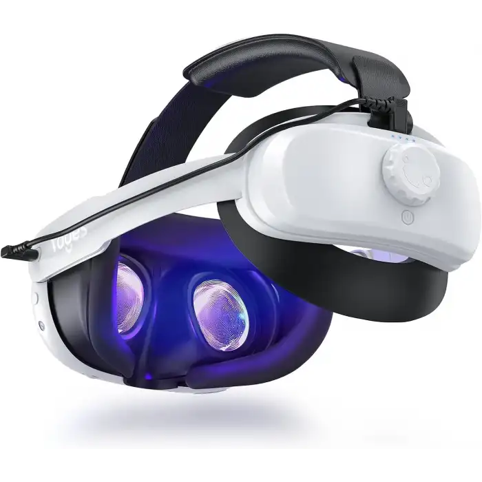 YOGES Pilli Kafa Bandı Meta Quest 3 için - Sadece Aksesuar