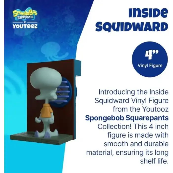 YouTooz Squidward İçeride Vinil Figür