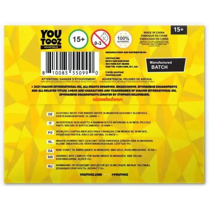 YouTooz Squidward İçeride Vinil Figür