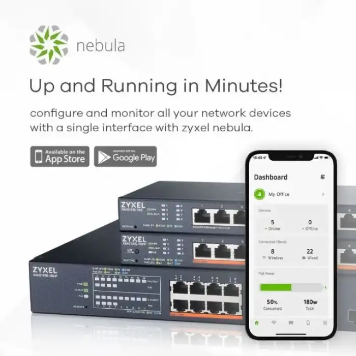 ZYXEL 50 Port Noktalı Gigabit Ethernet Akıllı Switch GS1920-48V2