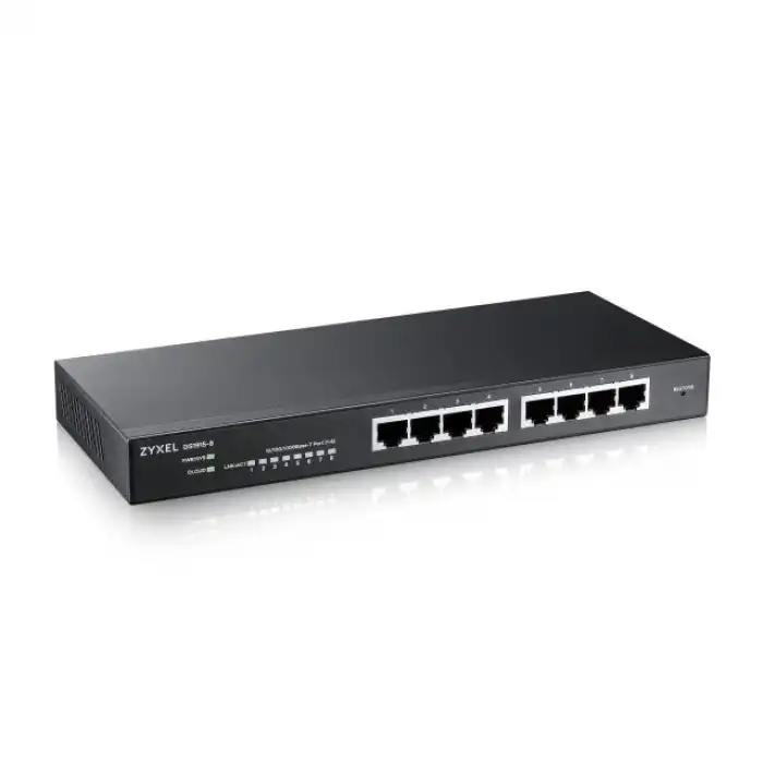 ZYXEL 24 Bağlantı Noktalı Gigabit Ethernet Akıllı Switch GS1900-24