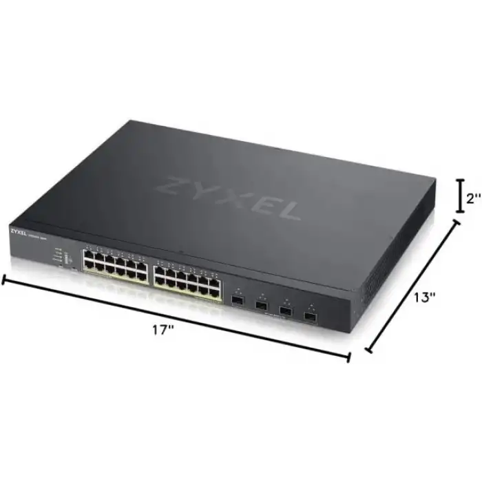 ZYXEL 28-Port Gigabit Ethernet Akıllı Switch XGS1930-28
