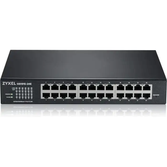 ZYXEL 24 Bağlantı Noktalı Gigabit Ethernet Akıllı Switch GS1900-24
