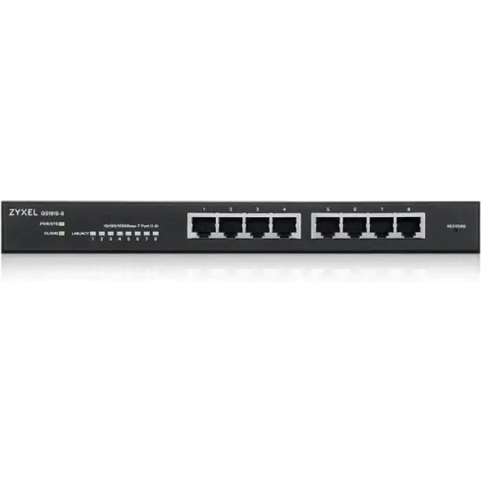 ZYXEL 24 Bağlantı Noktalı Gigabit Ethernet Akıllı Switch GS1900-24