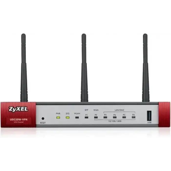 ZyXEL Yeni Nesil VPN Güvenlik Duvarı USG20W-VPN 1 WAN