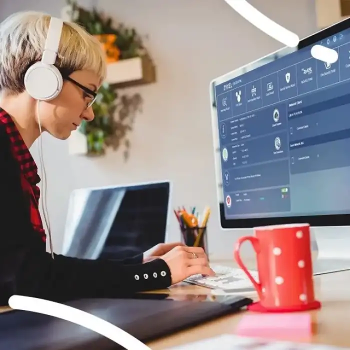 ZyXEL Yeni Nesil VPN Güvenlik Duvarı USG20W-VPN 1 WAN