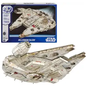 4D Build Star Wars Millennium Falcon 3D Model Seti 223 Adet