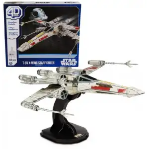 4D Build Star Wars T-65 X-Wing Starfighter 3D Model Kit 160 adet