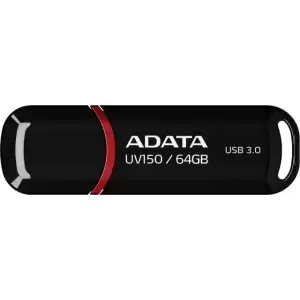 ADATA UV150 64 GB USB 3.0 Snap-on Cap Flash Bellek