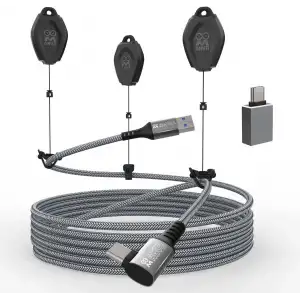 AMVR 6 Metre Bağlantı Kablosu ve 3 Kablo Yönetim Seti