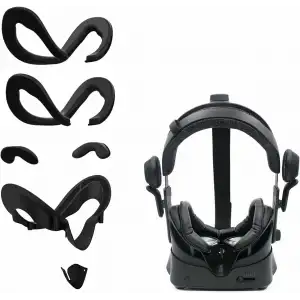 AMVR Yüz Arayüzü Braketi ve PU Deri Köpük Yüz Kapatma Pedi