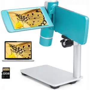 Andonstar AD203 Elde Taşınabilir Cep Dijital Mikroskop Mavi