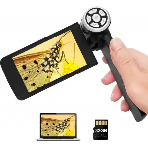 Andonstar AD203 Elde Taşınabilir Dijital Mikroskop - Siyah