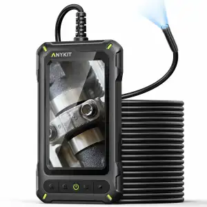 Anykit 6mm Boroskop Muayene Kamerası, Dürbün Kamerası - 4.5 Inc LCD Ekran