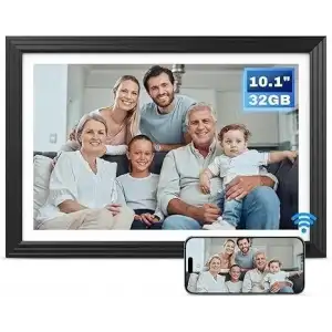 Arktronic 10.1 Inc Dijital Fotoğraf Çerçevesi 32 GB 1280x800 HD IPS - Siyah