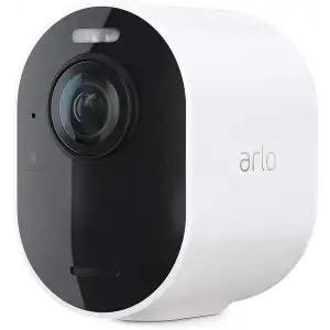 Arlo Ultra 2 Spotlight Kablosuz Ev Güvenlik Kamerası, Eklenti - Beyaz