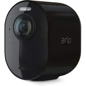 Arlo Ultra 2 Spotlight Kablosuz Ev Güvenlik Kamerası, Eklenti - Siyah