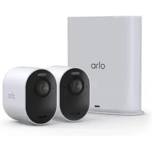 Arlo Ultra 3 Güvenlik Kamerası 4K HDR - Beyaz - 2 Kamera Set