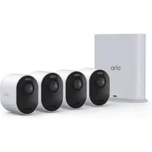 Arlo Ultra 3 Güvenlik Kamerası 4K HDR - Beyaz - 4 Kamera Set