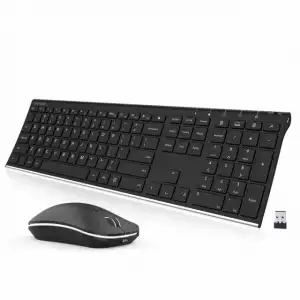 Arteck 2.4G Kablosuz Klavye ve Mouse Seti