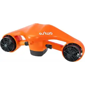 Asiwo Sualtı Deniz Scooter,Çift Motorlu - Çocuklar/Yetişkinler - Turuncu