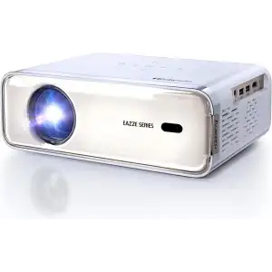 Aurzen Eazze D1 Akıllı Projektör WiFi ve Bluetooth - Yerel 1080P Film - Altın