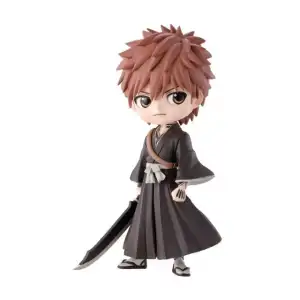 Banpresto - Bleach - Ichigo Kurosaki,Bandai Spirits Q posket Figür