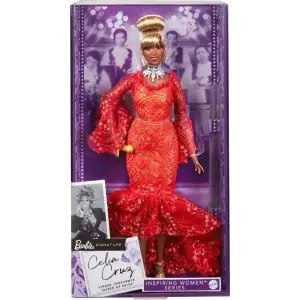 Barbie İlham Veren Kadın Bebek Salsa Kraliçesi Celia Cruz