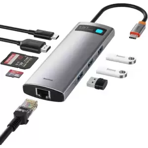 Baseus 8i 1 arada USB Type C Hub Adaptörü