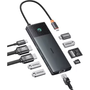 Baseus Dual Monitor 10u 1 Arada Docking Station