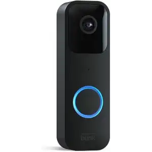 Blink Görüntülü Kapı Zili - İki Yönlü Ses, Video - Siyah