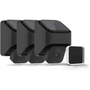 Blink Outdoor (3. Nesil) + Solar Panel Şarj Montajı, 3 Kamera Kit