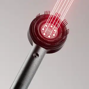 Breo Scalp 3L Lazer Saç Uzatma Tarağı, 650nm Kızılötesi, 360° Saç Derisi Masaj Cihazı