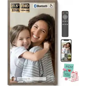 BSIMB Dokunmatik Ekranlı Dijital Resim Çerçevesi - 1920x1080 FHD