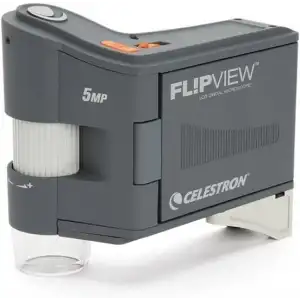 Celestron 44314 FlipView El Tipi LCD Mikroskop (Gri)