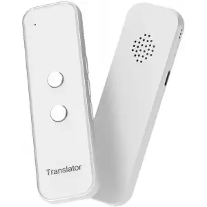 Chunmu Gerçek Zamanlı İki Yönlü - 137 Dil Tercüman Cihazı - Beyaz