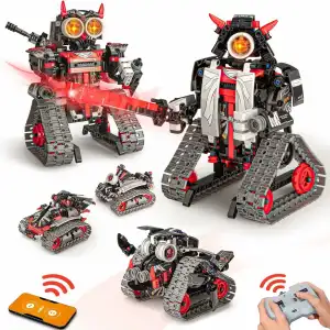 Coplus 5i 1 Arada STEM Robot Yapı Kiti Samuray/Ninja Go Blokları